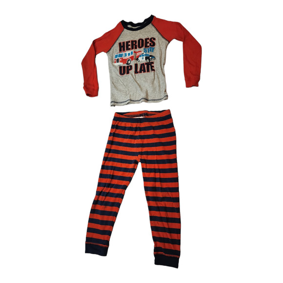 Carter's Just One You Heroes 2pc Pajamas 5T - Picture 1 of 4